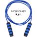 HITOP Adjustable Jump Rope for Kids & Adults - Blue | Sport Fitness Workout Toy for Christmas Stocking Stuffers - Buy Online on GoSupps.com