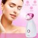Facial Steamer SPA Sauna Face Humidifier Wolady Home Sauna Steamer Nano Ionic Warm Mist Humidifier Steamer with Stainless Steel Skin Kit for Pores Cleanse Clear Blackheads Acne Skin Cares (Middle) Pink - Buy Online on GoSupps.com