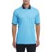 Thapower Men's Polo Referee Shirt Softball & Baseball Official Ref Shirt Umpire Jersey Costume Short Sleeve, Chest Pocket Medium Light Blue