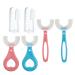 YAFIYGI 6-in-1 Infant to Toddler Toothbrush Set - Oral Care for Babies 0-2 Years  with Soft Bristles for 6+ Months  12+ Months  and 24+ Months  Including Finger Brushing for Infants