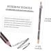LALADEFIEE 8pcs Eyebrow Makeup Wooden Makeup Accessories Eyebrow Tools Eyebrow Makeup Tool 1 count (Pack of 1) Coffee - Buy Online on GoSupps.com