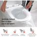 50 PCS Travel Disposable Toilet Seat Cover - Waterproof Portable WC Pad for Baby, Pregnant Mom - Individual Packing - Buy Online on GoSupps.com