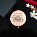 Pocket Makeup Mirror for Mom from Son - Onederful Gift for Birthday, Mother's Day & Christmas - Rose Gold - Buy Online on GoSupps.com