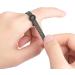 Ring Sizer Tool | Reusable Finger Size Gauge for Jewelry | 1-17 USA Rings Size | Black Sizer - Buy Online on GoSupps.com
