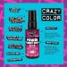 Crazy Color Pink Power Pigments 30ml | Ultra Concentrated Custom Toner & Semi-Permanent Dye | Vegan Formula, No Bleach or Ammonia - Buy Online on GoSupps.com