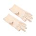 WOFASHPURET 1 Pair Ladies sun protection gloves salon gloves Half Finger Gloves Skin Gloves Golfing Gloves Anti- Fingerless Gloves riding gloves Manicure Glove Accessories Miss summer cloth 21x7.5x0.8cm
