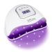 LAVAED UV Nail Lamp UV Light for Gel Nails Nail UV Lamp Gel Nail Lamp Professional Fast Curing Light UV Nail Light with 4 Timer Setting Auto Sensor LED Smart Gel Nail UV Light for Gel Polish