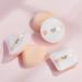 Verdant Touch Sponge Powder Puff Soft Powder Puff Sponge for Face Makeup Skin Friendly Prevents Snagging Triangular Shape Salon Home Travel Bagged - Buy Online on GoSupps.com