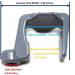 JSP Manufacturing Black Plastic Pontoon Boat Square Rail Fender Adjuster Clip 4 Pack - Buy Online on GoSupps.com