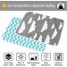 2 Pcs ALBOYI Waterproof Diaper Changing Pad Set - Reusable Nappy Mat for Home and Outdoor - Grey/Green - Buy Online on GoSupps.com