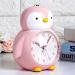 EXQUILEG Children's Penguin Alarm Clock Silent Analogue with Snooze & Light for Kids (Blue) | Perfect Gift for Girls & Boys - Buy Online on GoSupps.com