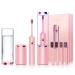SUFOR-U Q5 Sonic Electric Toothbrush with Cleaning Cup  4 Modes Travel Toothbrush for Adults  4 Hours Fast Charge for 45 Days  41000 VPM  Smart Timer  Self-Cleaning Light Powered Toothbrush (Pink)