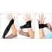 IPOW 2 Wrist Band - Adjustable Breathable Joint Support for Sports & Fitness - Black Red Orange - Buy Online on GoSupps.com