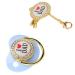 Premium Silicone Rhinestone Pacifier for Babies 6-18 Months | Safe & Funny Design | Teething Relief (Blue) - Buy Online on GoSupps.com