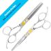 Equinox Professional Razor Edge Hair Cutting Scissors Set - 6.5 Inches - Barber Shears Kit for Men/Women - Silver - Buy Online on GoSupps.com