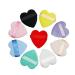 SBTRKT 2pcs/10pcs Triangle Heart Shape Velvet Powder Puff For Face Makeup Sponge Cosmetics Washable Lightweight Makeup Puff Tools (Color : 2pcs)