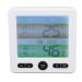 Built-in thermometer accurate data of the room humidity meter (white)