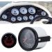 Universal Rowing Angle Display for Boats | Dioch 52mm Sensor 0-190 Ohm 9-32V with Background Lighting (Black Frame) - Buy Online on GoSupps.com