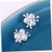 NUOBESTY 20 Pcs Embellishments Button Wedding Decoration Flatback Rhinestones Crystal Ab Rhinestones Flower Decor Crystal Flower Buttons Flatback Embellishment Rhinestone Button Bead Pearl As Shown medium - Buy Online on GoSupps.com