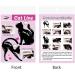 8Pcs Eyeliner Stencils for Cat Eye Winged & Smoky Eyeshadow Applicators - Quick Makeup Guide Tool - Buy Online on GoSupps.com