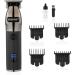 Geepas Hair Clipper Electric Stubble Beard Trimmer Hair Clipper Creates Fine Lines Contours - Cordless Electric Hair Clipper USB Rechargeable Battery LED Display 1.5/3/6/9 mm Guide Comb - Buy Online on GoSupps.com
