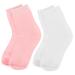 FRCOLOR 2 Pairs Moisturizing Gel Socks Hydrating Socks High Ankle Socks Comfortable Socks Womens Socks Women Moisturizing Socks Gel Socks for Adult Care Tube Socks Ripstop Socks Lovers