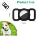 Ainiv Silicone Protection Case for Apple Airtag - Black | Protective Cover for Dog & Cat Tracking | Compatible Airtag Finder Accessories - Buy Online on GoSupps.com