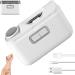 Electric Nail Clipper with Light 500mAh Rechargeable Nail Clipper with Nail Scraps Storage 2 Speed Low Noise Electric Nail Cutter Safety Fingernail Trimmer Electric Nail Trimmer for Adult # - Buy Online on GoSupps.com
