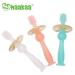 Haakaa 360 Silicone Baby Toothbrush 1pk - BPA, PVC, and Phthalate Free (Pink) | 1.06 oz - Buy Online on GoSupps.com