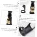 Fomiyes 4 Piece Brush Base Shaving Stand - Beard Rack Holder for Safety Razors & Makeup Brushes - Travel-Friendly Design - Buy Online on GoSupps.com