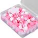 74 Pcs Round Hair Beads DIY Braid Hair Beads Braids for Girls(Pink) - Buy Online on GoSupps.com