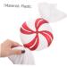 HOMSFOU 1pc Christmas Hanging Ball Decorative Christmas Balls Candy Christmas Decorations Candy Cane Christmas Decorations Christmas Tree Ornament Christmas Candy Pendant Household Mint - Buy Online on GoSupps.com