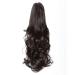 Parxitn 40cm Clip-In Ponytail Extension - Synthetic Claw Hair Addition in Mocca | 16 Inch Pferdeschwanz - Buy Online on GoSupps.com
