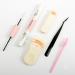 Buy Lash Cluster Glue & Tweezers Kit - Fast-Drying Waterproof Eyelash Extensions DIY Eyelash Curlers 3.5ml | International Shipping Available - Buy Online on GoSupps.com
