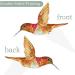 48Pcs Hummingbird Cupcake Toppers Hummingbird Birthday Decorations Hummingbird Party Decorations Hummingbird Cake Topper for Spring Birds Birthday Baby Shower Supplies - Buy Online on GoSupps.com