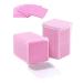 TEOYALL Lint Free Nail Wipes 400 PCS Non-Woven Fabric Nail Cleaning Pads Pink Lash Extensions Glue Cleaning Wipes Nail Salon Supplies (400 PCS) 400 PCS Pink