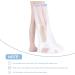 Apasiri Full Leg Cast Cover - Reusable Waterproof Protector for Adult Leg, Knee, Ankle, and Foot - Keep Your Cast Dry in the Shower - 100% Watertight Seal - Buy Online on GoSupps.com