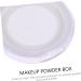 SOESFOUFU 2pcs Dispensing Empty Toner Face Powder Puff Setting Makeup Powder Cases Plastic - Buy Online on GoSupps.com