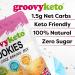 Groovy Keto Sugar Free Cookie Mix - Low Carb, Keto Friendly, 1.5g Net Carbs, Diabetic Friendly - 255g - Buy Online on GoSupps.com