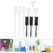 Beatifufu 9 Set Empty Mascara Bottle Eyelash Growth Oil Containers Empty Mascara Refiller Transparent Abs - Buy Online on GoSupps.com