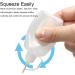 12 Pcs 1oz Precision Applicator Bottles with Mini Funnels - Ideal for Paint, Quilling, Crafts - Multicolor Lids - Buy Online on GoSupps.com