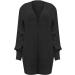 Gefomuofe Cardigans for Women Long Sleeve Cardigan for Women Pocket Jacket Cardigan Women's Blazer Cardigan Outerwear Elegant Shoulder Jacket Top Casual Top Black L - Buy Online on GoSupps.com