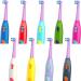 Brusheez Kids Electric Toothbrush Replacement Brush Heads - 10 Pack (Purple Medium) | Compatible Brush Heads for Kids' Oral Care - Buy Online on GoSupps.com