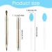 6 Pcs Retractable Lip Scrub Brushes | Double-Sided Mini Silicone Exfoliating Lip Makeup Brushes with Cap - Buy Online on GoSupps.com