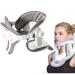Cervical neck traction device neck collar adjustable neck support to relieve neck pain and align the spine-neck massage traction device
