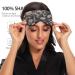 ALAZA Grunge Skull Halloween Day of The Dead Sleep Mask | Blackout Cooling Funny Eye Mask with Elastic Strip - Buy Online on GoSupps.com