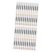 Balacoo 48 Pcs Latex Eye Shadow Stick Eye Shadow Sticks Eye Shadow Brush Eye Mackey Miss Mini 7.5x1x0.5cmx2pcs Beige Khaki X2pcs