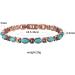 YINOX Ladies Magnetic Bracelet for Women - Turquoise Blue Semi-Precious Gemstone Copper Jewelry - Buy Online on GoSupps.com