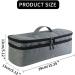 Spkaodngo Double Layer Travel All-in-One Hair Dryer Organizer Curling Wand Bag Hair Dryer Accessories Storage Bag for - Buy Online on GoSupps.com
