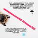 Regal Dog Halfband Waterproof 1.5m Leash & Collar for All Dog Sizes - Pink | Durable & Stylish Dog Gear - Buy Online on GoSupps.com